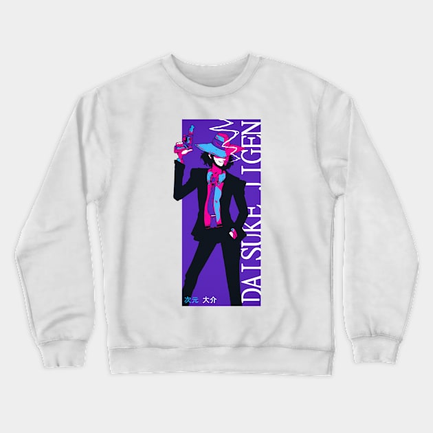 Jigen Daisuke Crewneck Sweatshirt by Chofy87